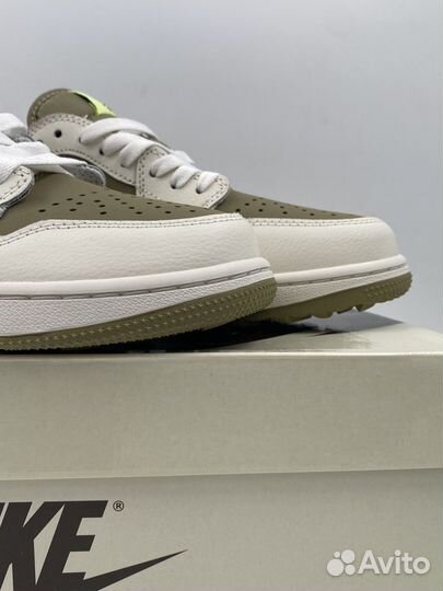 Кроссовки Nike Air Jordan 1 Low Travis Scott “Golf