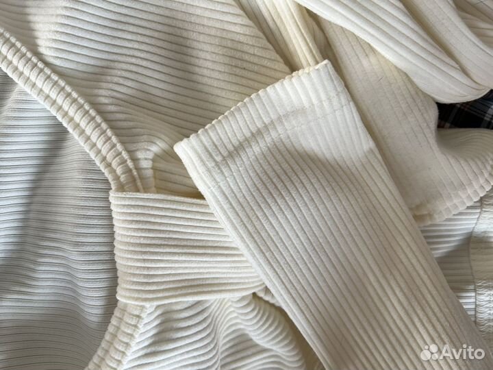 Костюм женский в рубчик