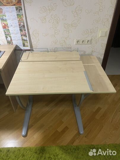 Растущая парта и стул деми