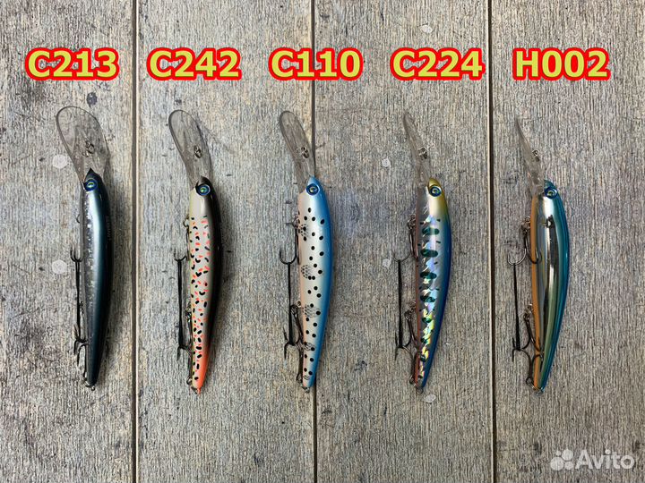 German Bandit топ-5 набор воблеров на судака