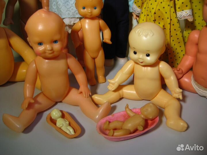 Игрушка СССР кукла пупс