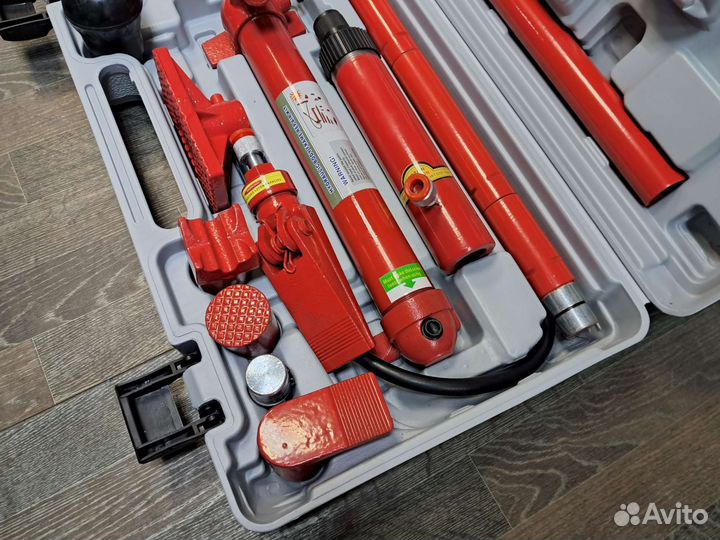 Набор гидравлических растяжек 10Т для кузовных раб