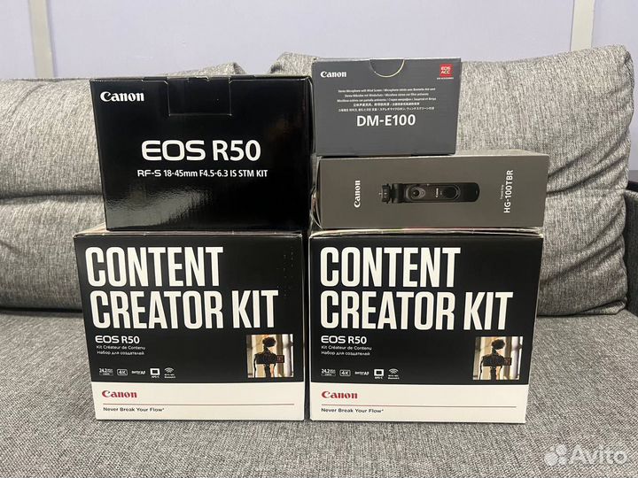Canon Eos R50 kit Content Creator (Новый )
