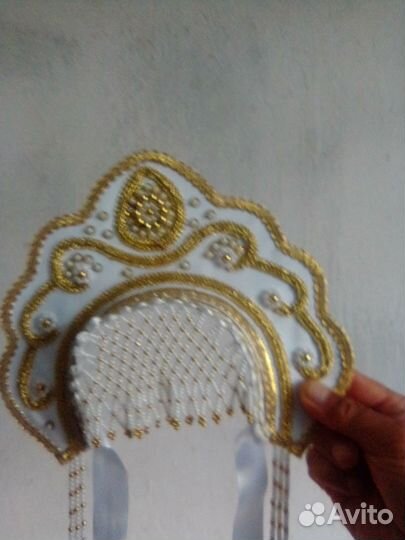 Новогодний кокошник