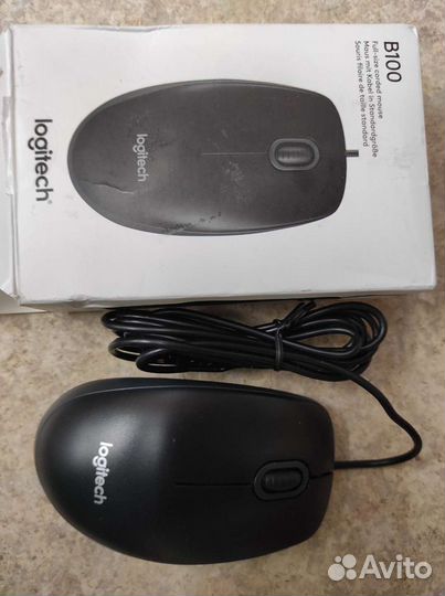 Мышь Logitech B100
