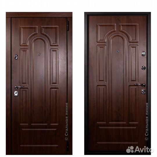 Входные уличные металлические двери