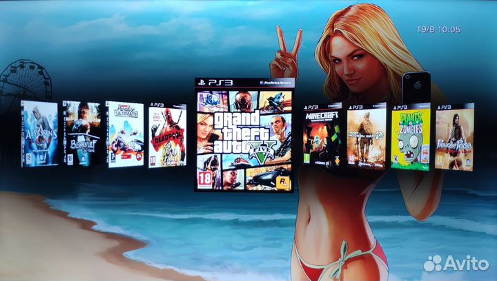 Sony Playstation 3 Slim/Прошита/Evilnat/15 Игр