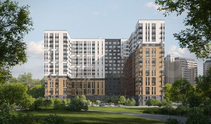 Квартира-студия, 28,7 м², 16/17 эт.