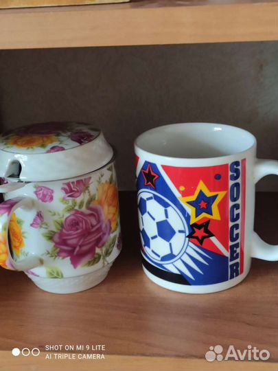 Кружки, стаканы, разные