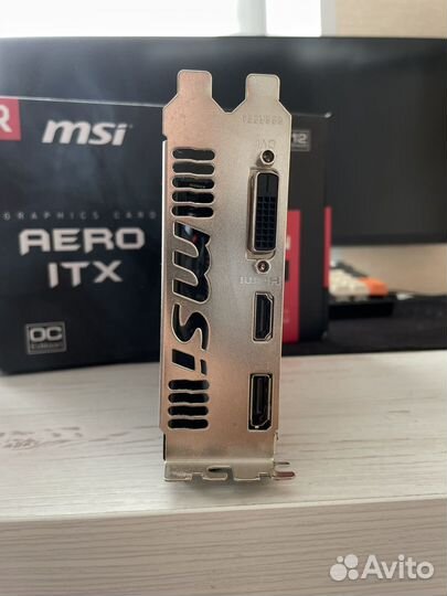 MSI AMD Radeon RX 560 aero ITX OC 4gb