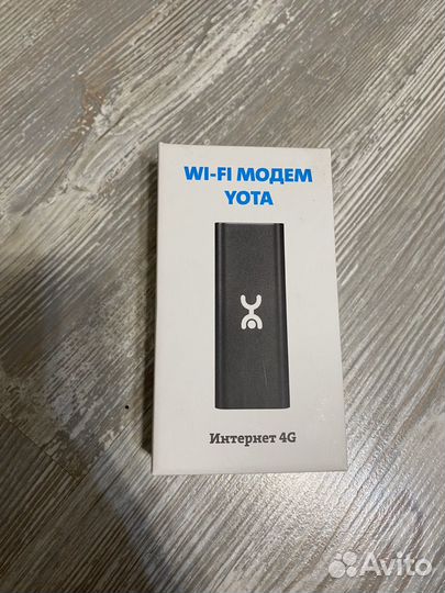 Мобильный wi-fi модем yota