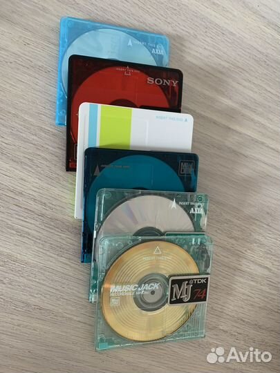 Минидиски Sony, TDK, Axia
