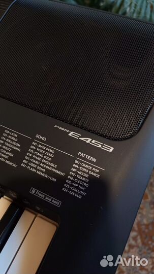 Синтезатор yamaha psr e453