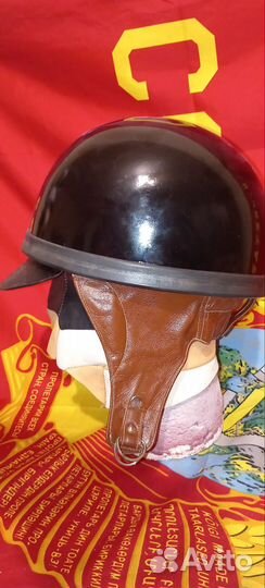 Моргуновка СССР мото шлем мотошлем мотоцикл jawa