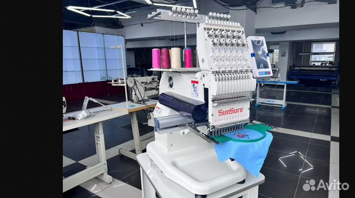 Машина SunSure SS 1201-S (12 игл, 300х350 мм)