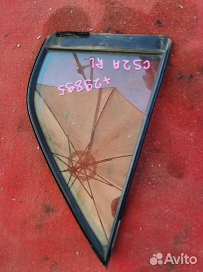 Форточка двери задняя левая Mitsubishi Lancer