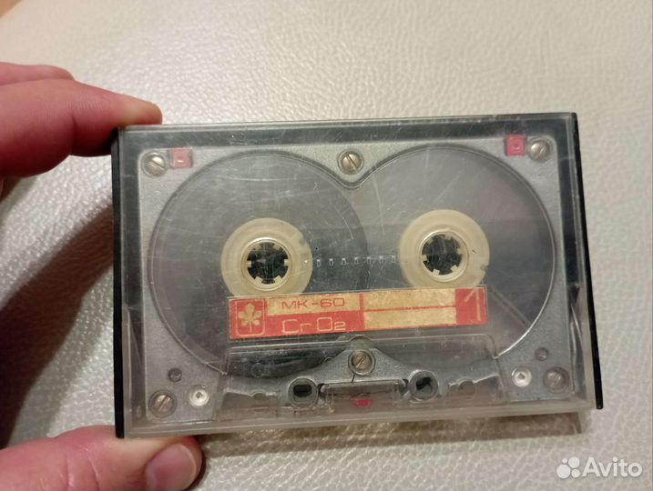 Аудиокассета мк 60 CrO2