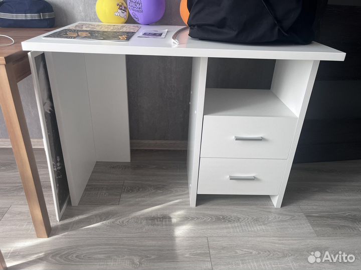 Компьютерный стол белый бу