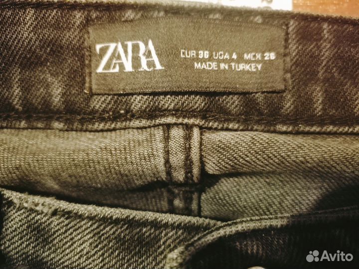 Джинсы zara