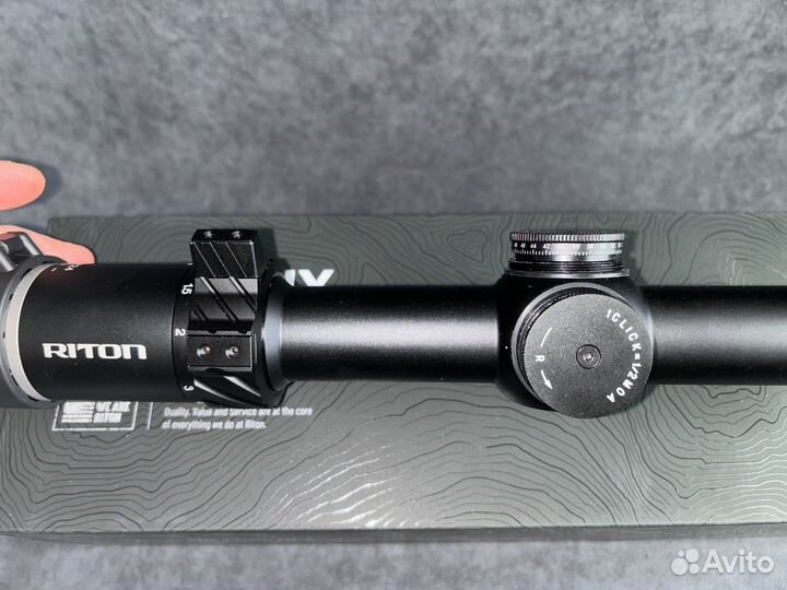 Оптический прицел Riton X3 Tactix 1-8x24 2023