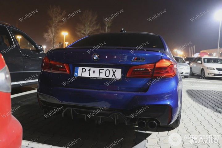 Диффузор BMW 5 G30 M5 Competition