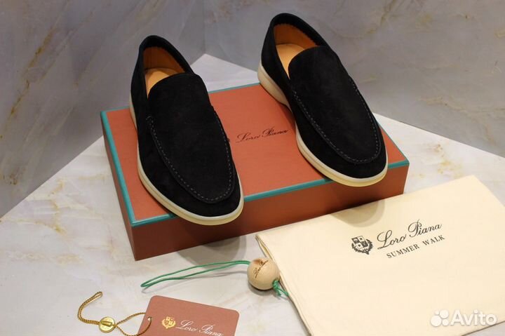 Лоферы мужские loro piana