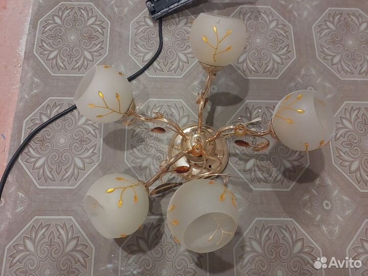 Люстра бу