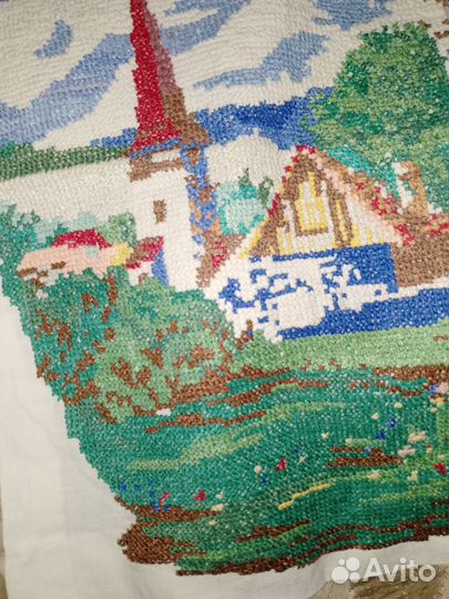 Картины вышивка, винтаж, СССР