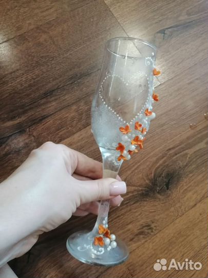 Свадебные бокалы 2 шт