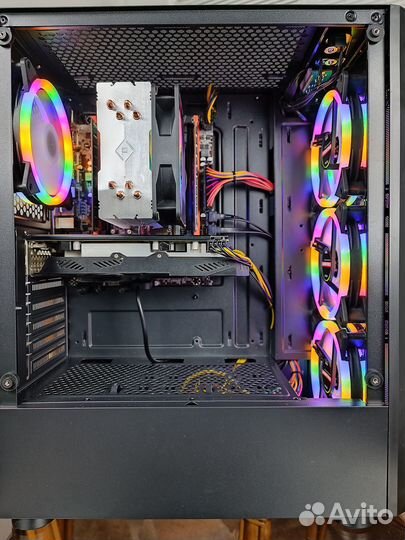 Игровой компьютер Intel 12 ядер DDR4 16Gb SSD+HDD