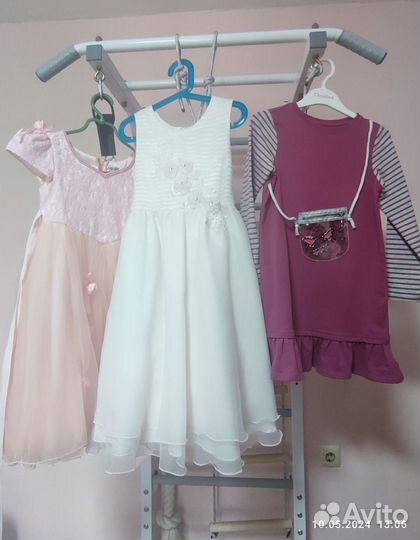 Платья для девочки 104, 122
