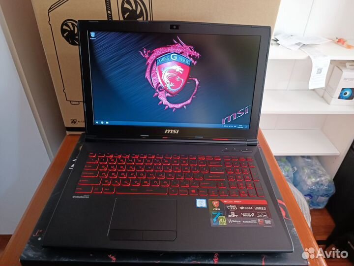 Продается MSI GL62M 7REX-2670RU