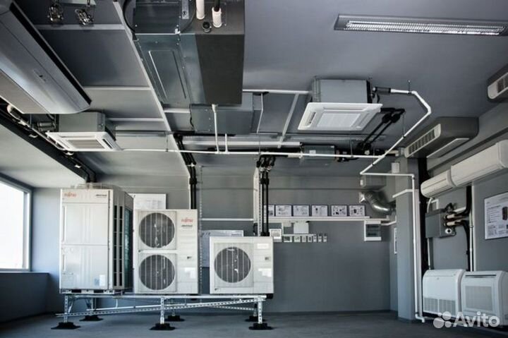 Монтаж систем кондиционирования