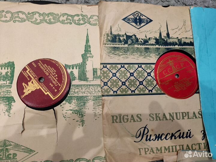 Виниловые пластинки СССР. 60-70 годы. 33 об. 25 шт