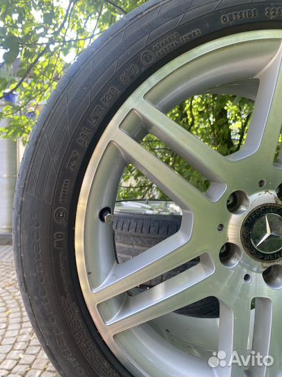 Continental ContiSportContact 5 2.25/4.5 R17 и 24.5/40 R17