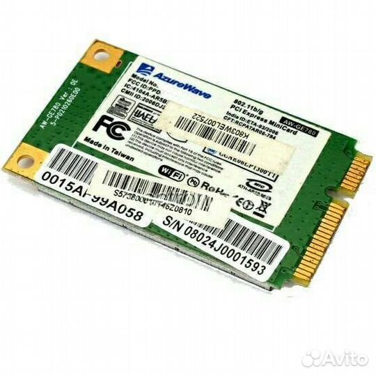 Wi-Fi адаптер miniPCI express