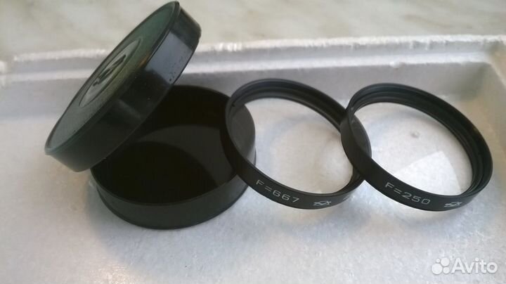 Светофильтры 46х0,75 N-4Х, Y-2x, F667, F250