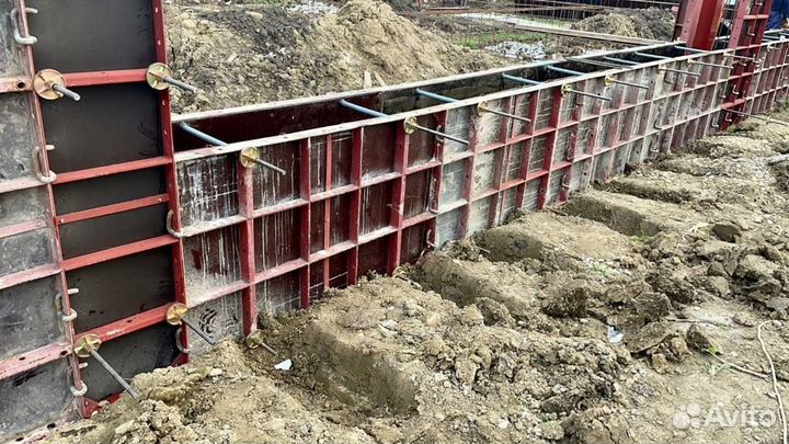 Мелкощитовая опалубка, аренда и продажа