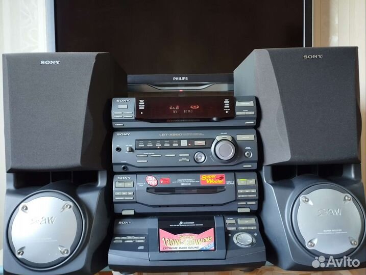 Музыкальный центр sony LBT -XB 60