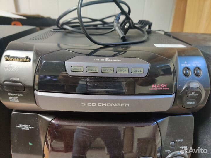 Музыкальный центр panasonic sa ak 20