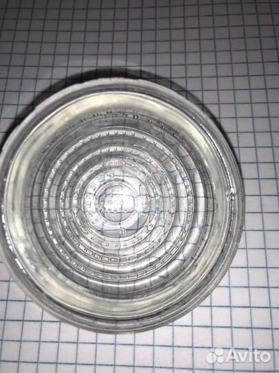 Стекло габаритного фонаря га3-51,63,69 ЗИЛ-157