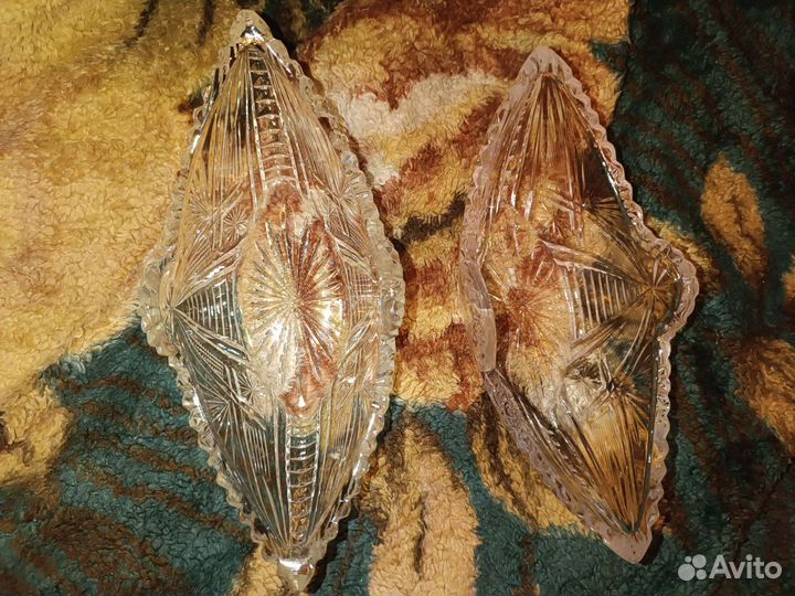 Салатник хрустальный