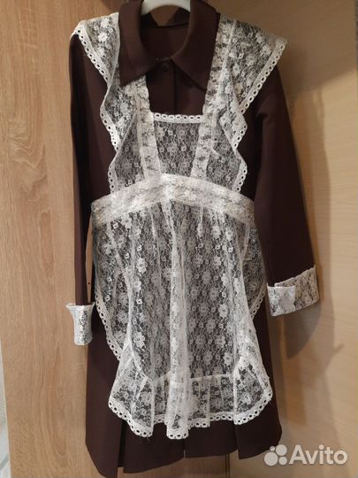 Школьный фартук и платье