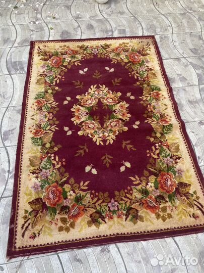 Ковер СССР шерстянной