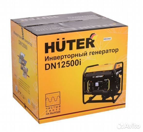 Инверторный генератор Huter DN12500i