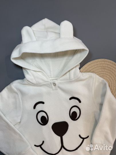 Флисовая толстовка 104-110