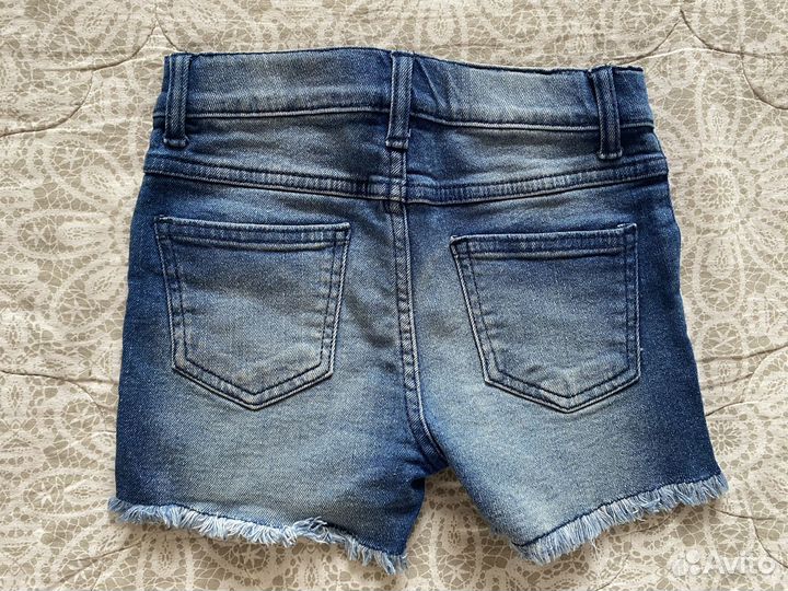 Джинсовые шорты для девочки Futurino 128