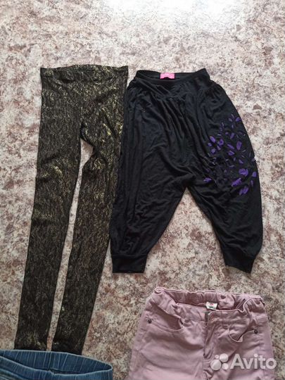 Вещи пакетом на девочку 5-6 лет бу