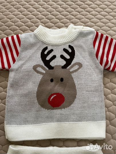 Костюм детский для малышей новогодний 68-74р