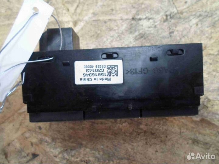 Кнопка салона Chevrolet Silverado GMT9